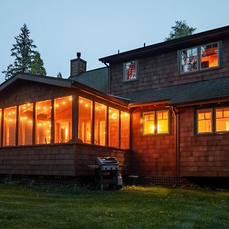 فيلا Wooded Bliss Riverfront Sanctuary On The Mckenzie McKenzie Bridge المظهر الخارجي الصورة