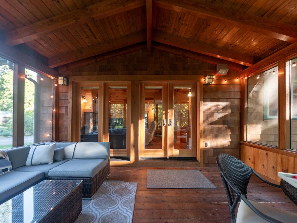On The River Wooded Bliss Cabin Near Loloma McKenzie Bridge المظهر الخارجي الصورة