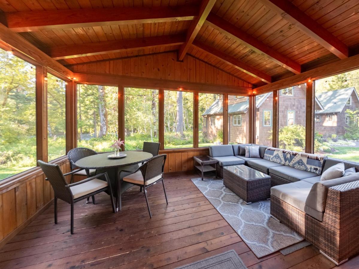 On The River Wooded Bliss Cabin Near Loloma McKenzie Bridge المظهر الخارجي الصورة